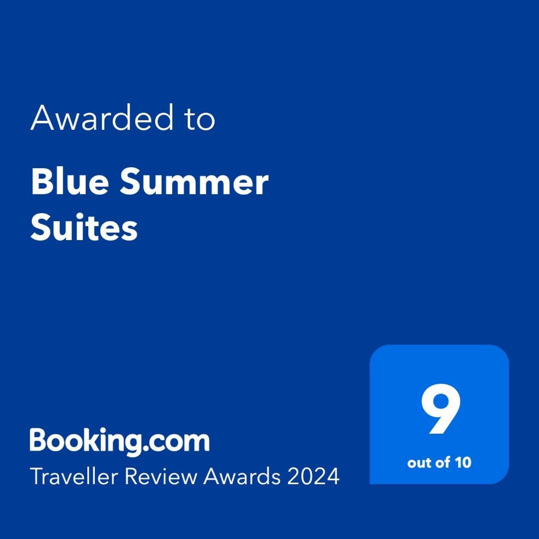 Blue Summer Suites & Restaurant Bingag Bagian luar foto