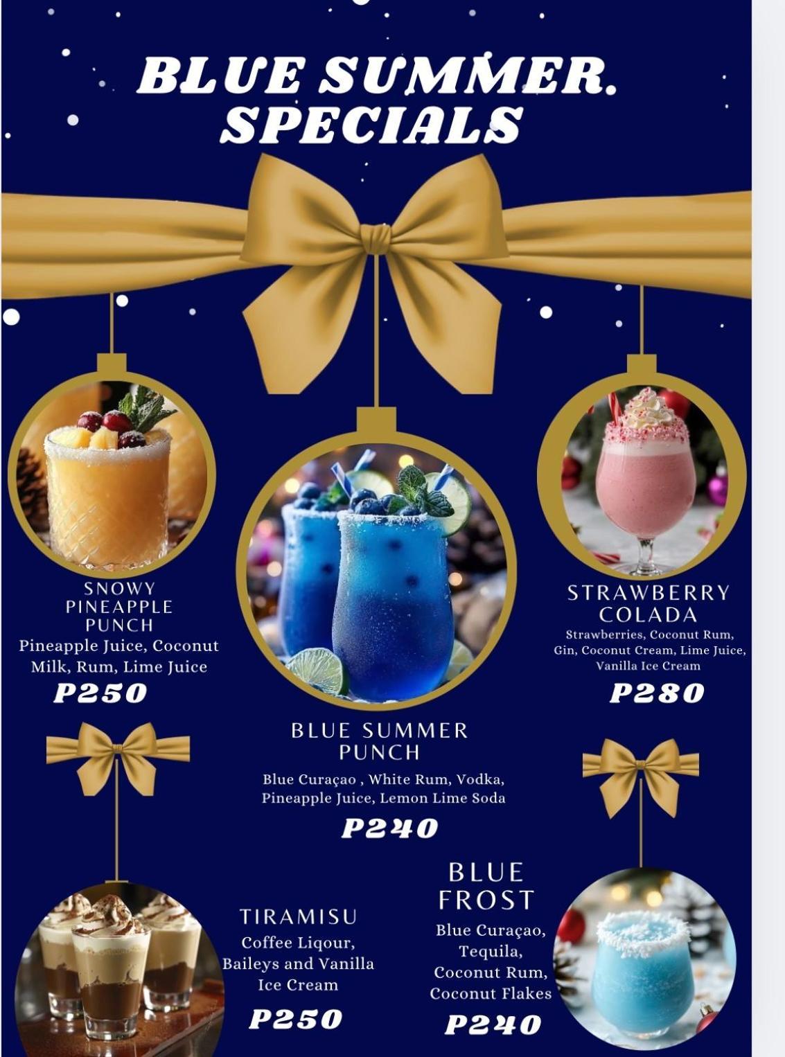Blue Summer Suites & Restaurant Bingag Bagian luar foto