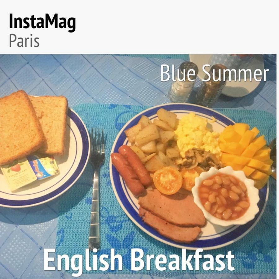Blue Summer Suites & Restaurant Bingag Bagian luar foto